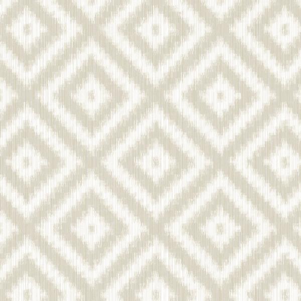Winfield Thybony IKAT DIAMOND KAHKI Wallpaper