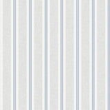 Winfield Thybony TICKING STRIPE INDIGO Wallpaper