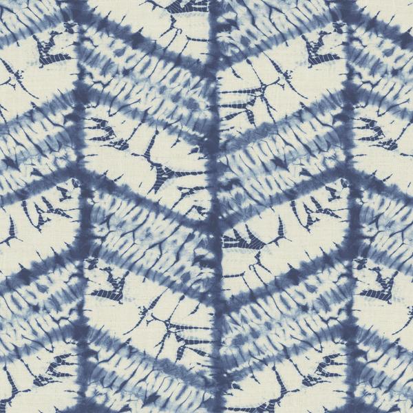 Winfield Thybony GOOD VIBRATIONS INDIGO Wallpaper