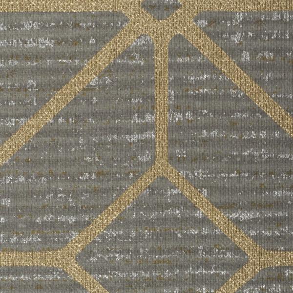 Winfield Thybony RADIUS TRELLIS GRAPHITE Wallpaper