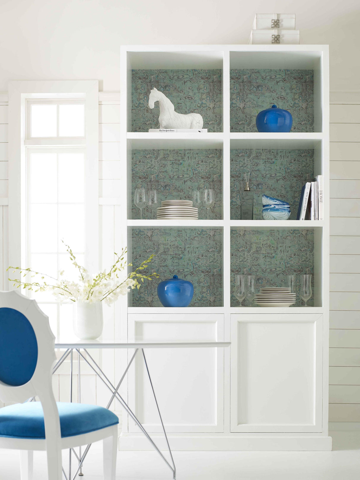 Winfield Thybony LAVALAMP PEWTER Wallpaper