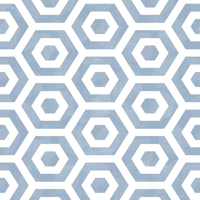 Winfield Thybony POP POWDER BLUE Wallpaper