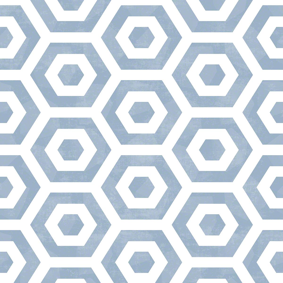 Winfield Thybony POP POWDER BLUE Wallpaper