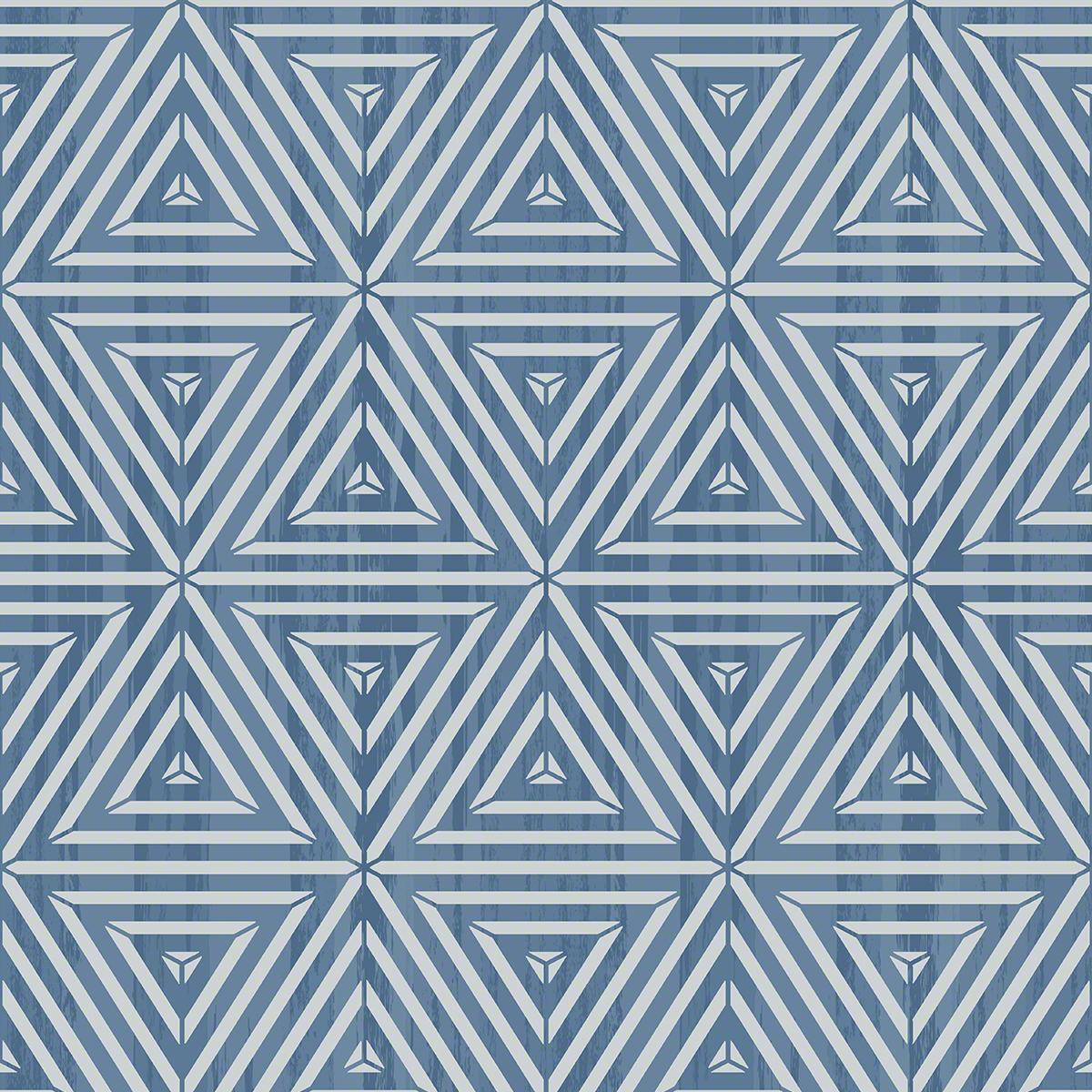 Winfield Thybony STAR INDIGO Wallpaper