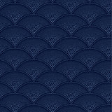 Cole & Son FEATHER FAN MIDNIGHT Wallpaper
