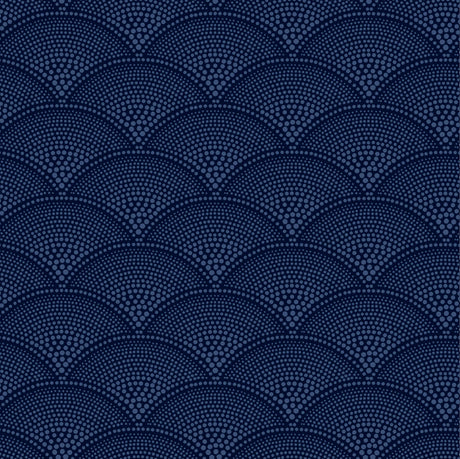 Cole & Son FEATHER FAN MIDNIGHT Wallpaper