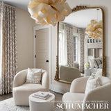 Schumacher Queen Of Spain Natural Fabric