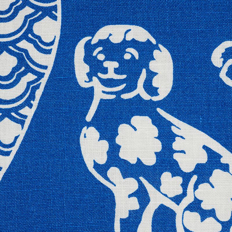 Schumacher Hellene Blue Fabric