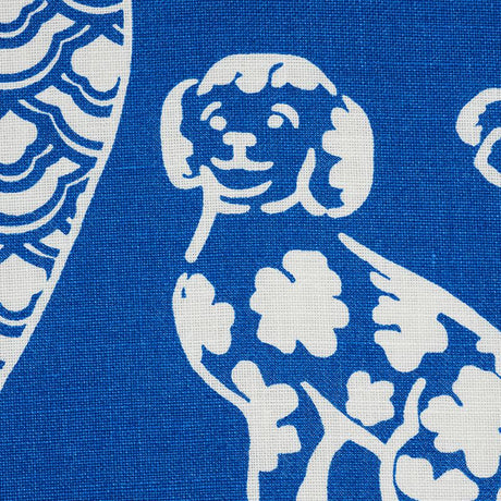 Schumacher Hellene Blue Fabric