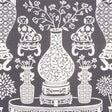 Schumacher Hellene Black Fabric
