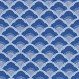 Schumacher Wilhelm Blue Fabric