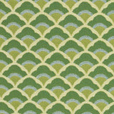 Schumacher Wilhelm Kelly Green Fabric
