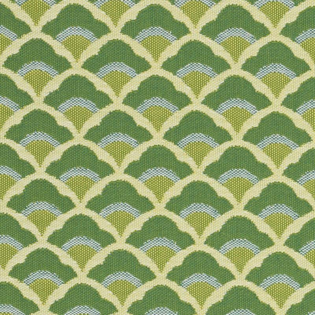 Schumacher Wilhelm Kelly Green Fabric