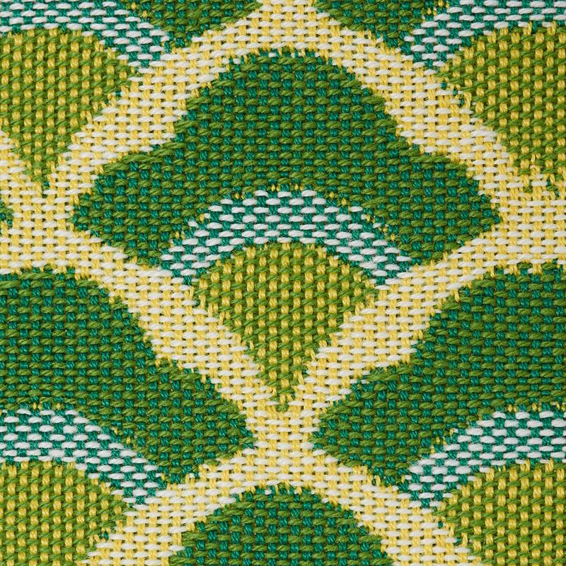 Schumacher Wilhelm Kelly Green Fabric