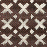Schumacher Elias Brown & Ecru Fabric