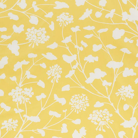 Schumacher Pennick Chintz Yellow Fabric