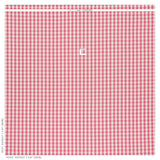 Schumacher Elton Cotton Check Magenta Fabric