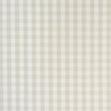 Schumacher Elton Cotton Check Natural Fabric