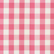 Schumacher Camden Cotton Check Magenta Fabric
