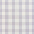 Schumacher Camden Cotton Check Lilac Fabric