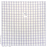Schumacher Camden Cotton Check Lilac Fabric