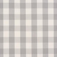 Schumacher Camden Cotton Check Grey Fabric