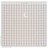 Schumacher Camden Cotton Check Grey Fabric