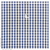 Schumacher Camden Cotton Check Navy Fabric
