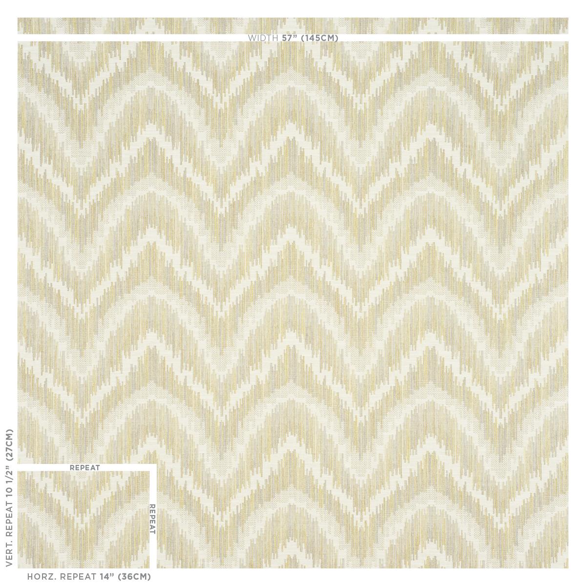 Schumacher Von Armin Zest Fabric