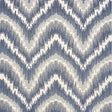 Schumacher Von Armin Blue Fabric