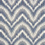 Schumacher Von Armin Blue Fabric