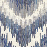 Schumacher Von Armin Blue Fabric