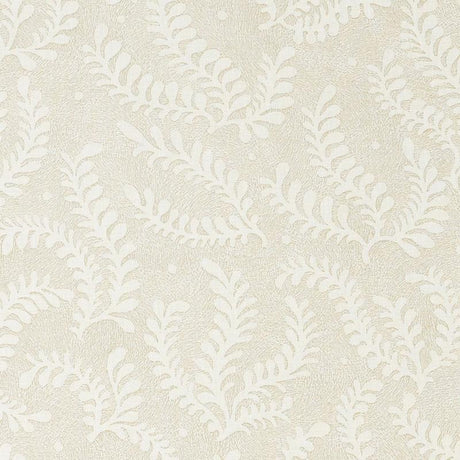 Schumacher Etched Fern Natural Fabric