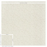 Schumacher Etched Fern Natural Fabric