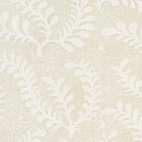 Schumacher Etched Fern Natural Fabric