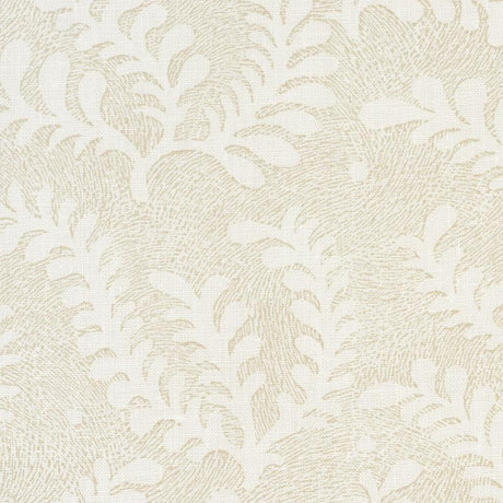 Schumacher Etched Fern Natural Fabric