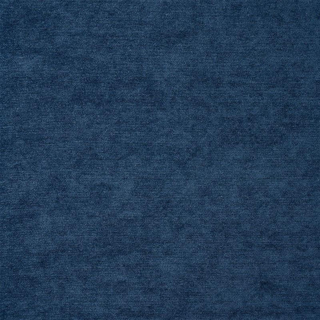 Schumacher Ryder Performance Chenille Indigo Fabric