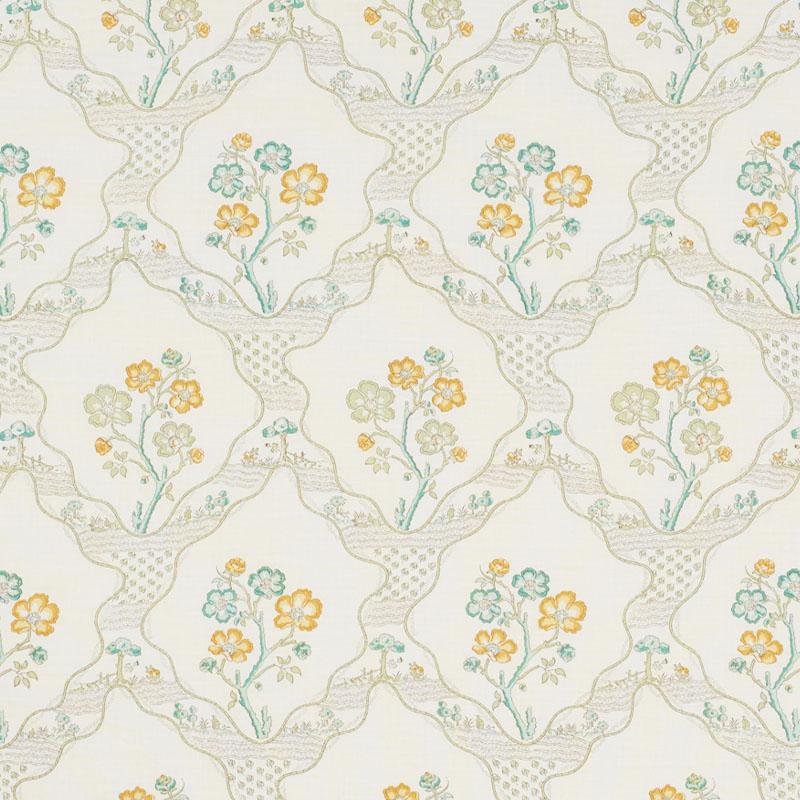Schumacher Marella Leaf Fabric