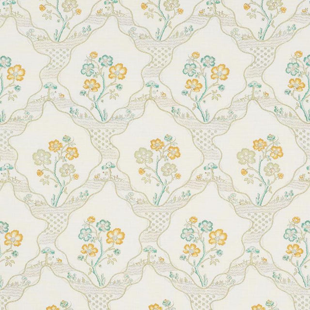 Schumacher Marella Leaf Fabric