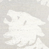 Schumacher Regalia Sisal Ivory On Silver Wallpaper