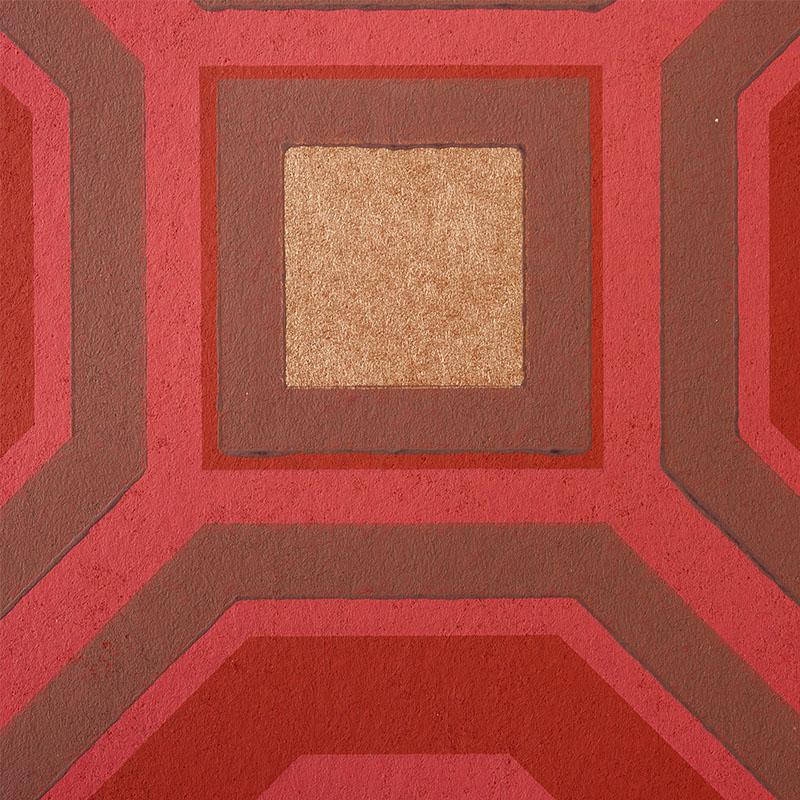 Schumacher Hanover Ruby Wallpaper
