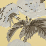 Schumacher Pyne Hollyhock Buttercup Wallpaper