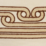 Schumacher Galloway Tape Brown Trim