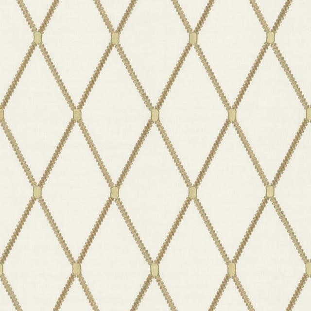 Kasmir Arlo Diamond White Fabric