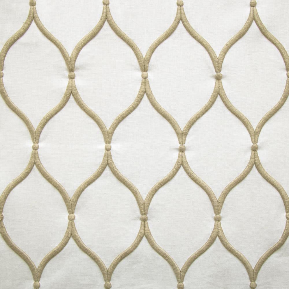 Kasmir Ashbury Ogee Ivory Fabric