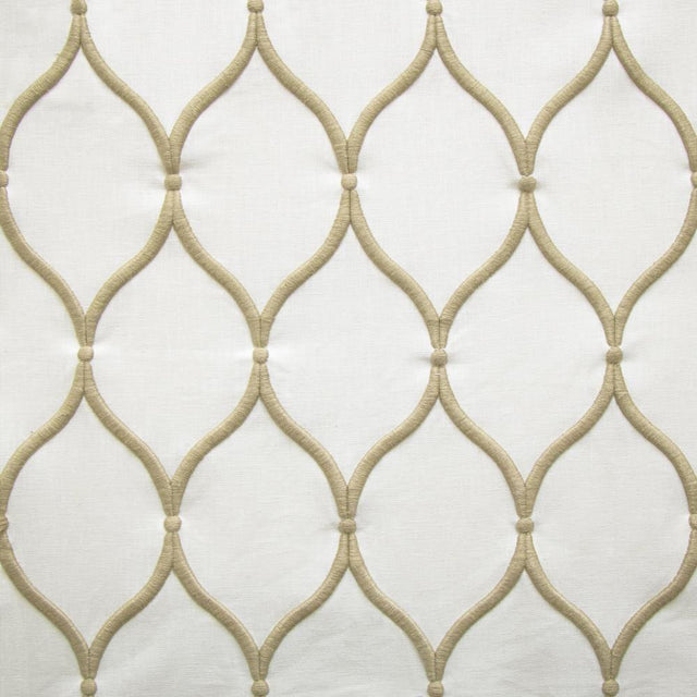Kasmir Ashbury Ogee Ivory Fabric