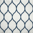 Kasmir Ashbury Ogee Navy Fabric