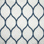 Kasmir Ashbury Ogee Navy Fabric