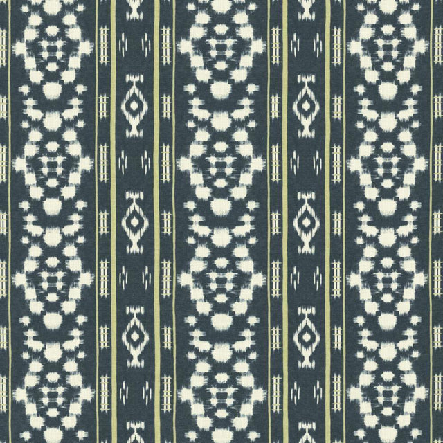 Kasmir Brookline Indigo Fabric
