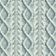 Kasmir Cable Knit Indigo Fabric